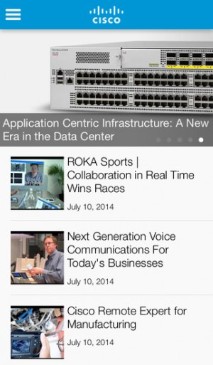 The new Cisco App!