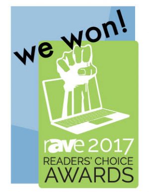 rave readers choice award