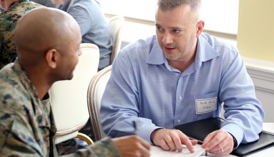 Cisco volunteers shared career tips with transitioning service members in North Carolina