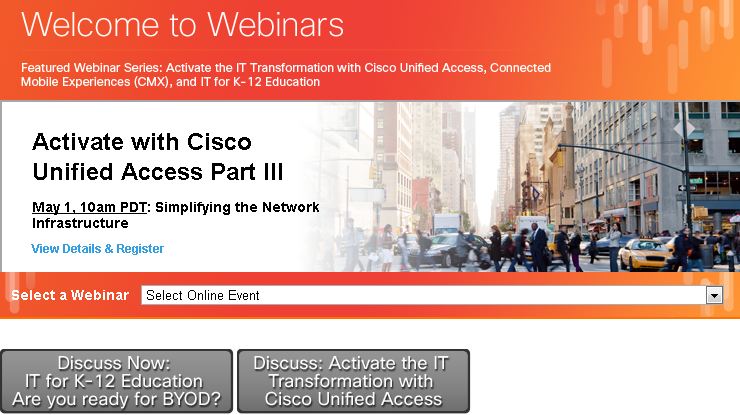 http://www.cisco.com/go/talkandlearn