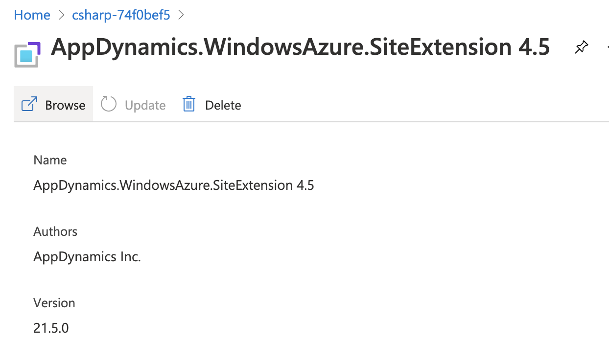 WindowsAzure.SiteExtension 4.5 