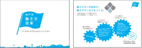 神戸市の「働き方改革」紹介冊子