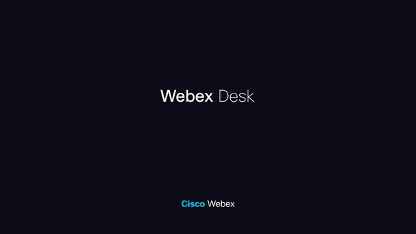 • Webex Desk：最も人気のある Desk Pro 機能の多くを競争力ある価格で提供する、オールインワン型デバイスです。連携とコラボレーションを簡単に実現します。