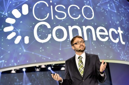 Oliver Tuszik auf der Cisco Connect