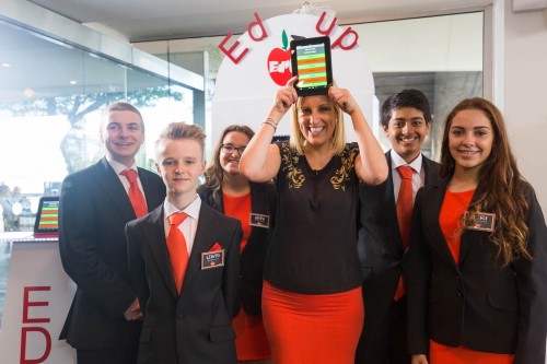 Ed'Up from Olchfa School in Wales impressed both Steph McGovern (from BBC Breakfast) and the Judges.  Winners of the Cisco Innovation in IT Award!