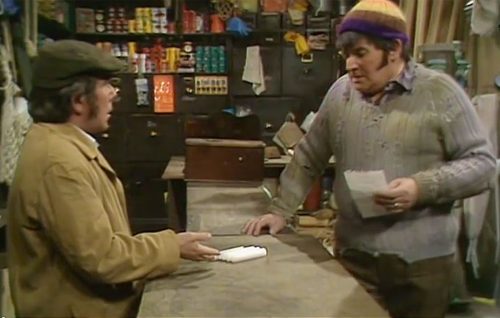Two Ronnies 'four candles' scene