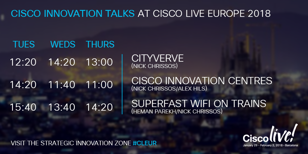 7 awesome innovations to spot at Cisco Live Europe