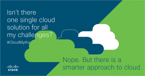 Isn't there one single solution for all my challenges? Nope. But there is a smarter approach to cloud.