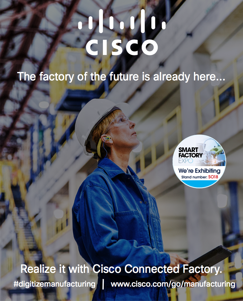 Cisco at The Manufacturer Live