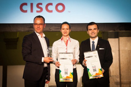 VisionBot-award-CISCO-SYSTEMS-TECHNOPRENEURSHIP-Alexandru-Ionut-Budisteanu