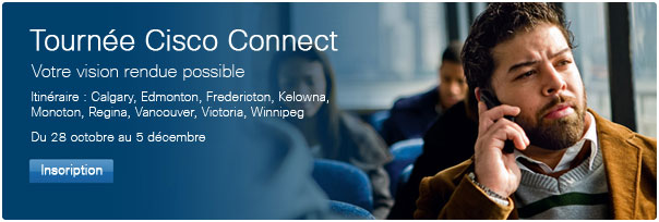 Tournée Cisco Connect Canada 