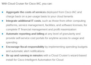 CIAC with cloud cruiser
