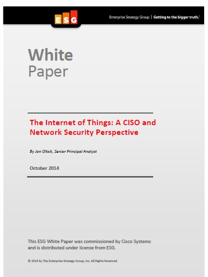WhitePaper ESG Cybersecurity IOT