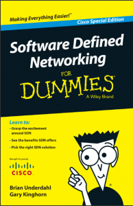 SDN for dummies couverture