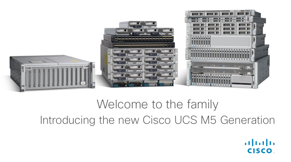 Cisco UCS M5 5th generation servers 